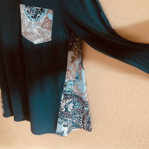 Chico’s Woman’s Paisley Woven-Back Tunic Plus Size L - Picture 14 of 14